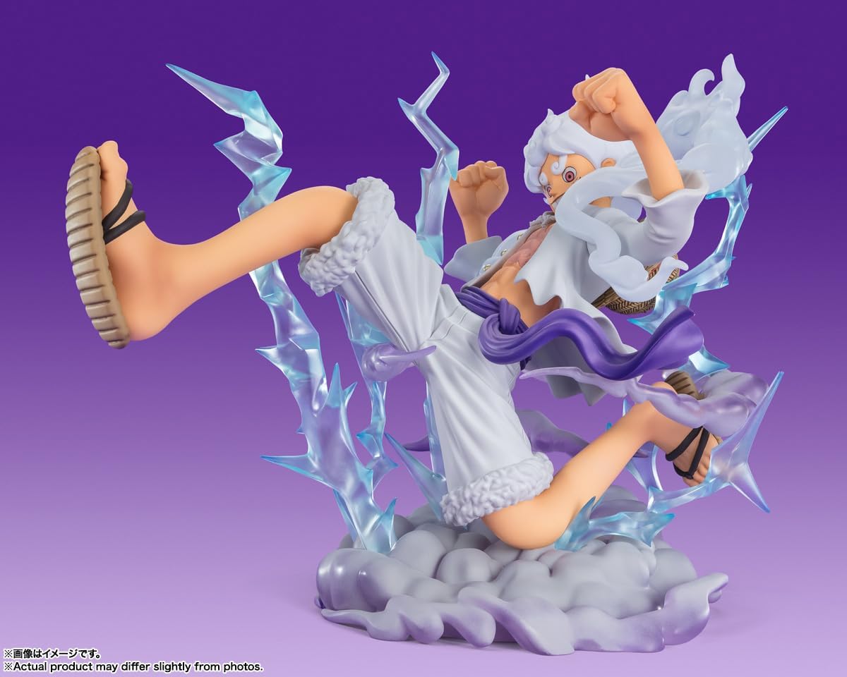 Figurine Monkey D. Luffy Gear 5 Gigant - Figuarts Zero - 