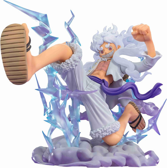 Figurine Monkey D. Luffy Gear 5 Gigant - Figuarts Zero - 