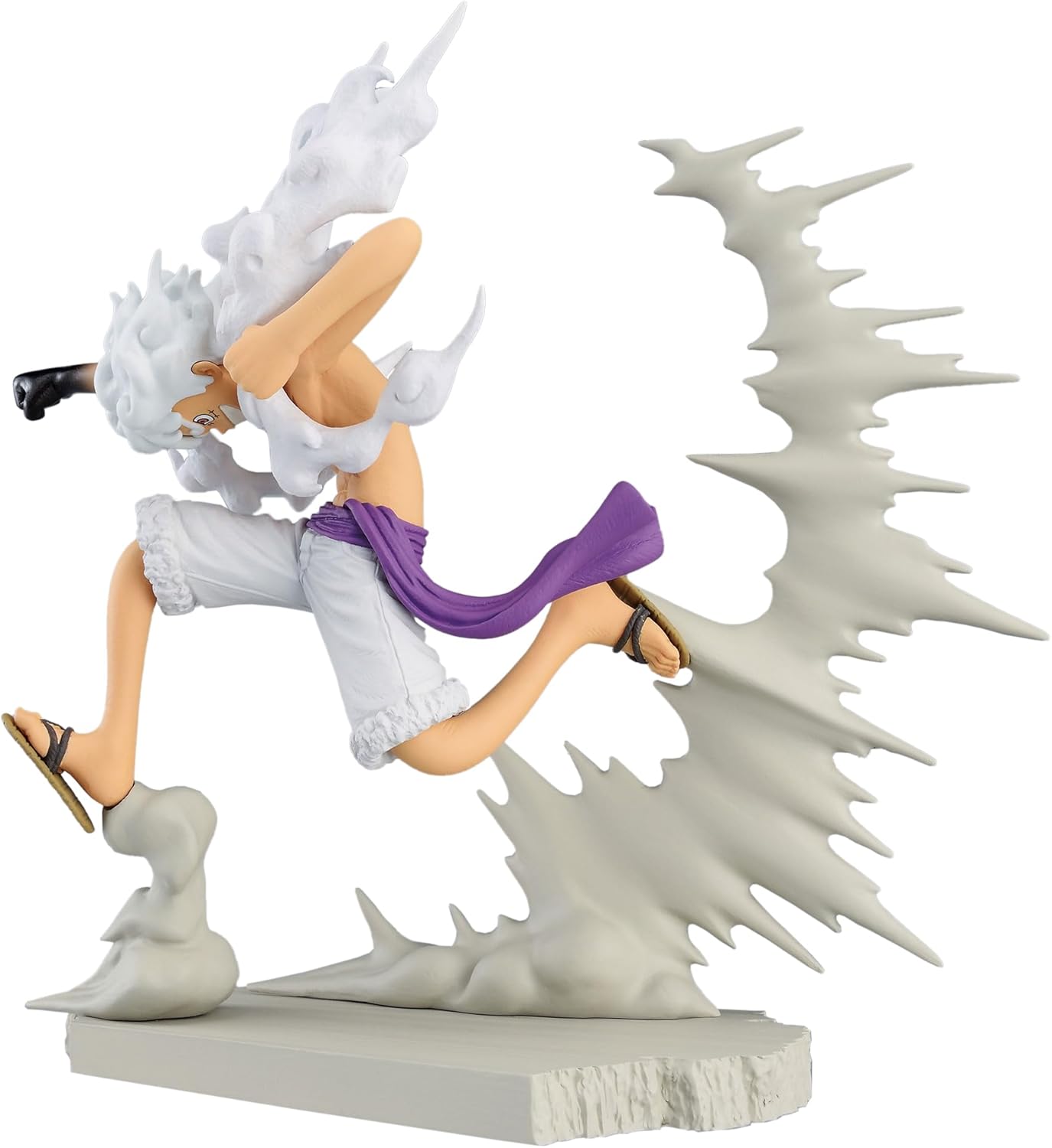 Figurine Monkey D. Luffy Gear 5 Senkozekkei - Banpresto - 