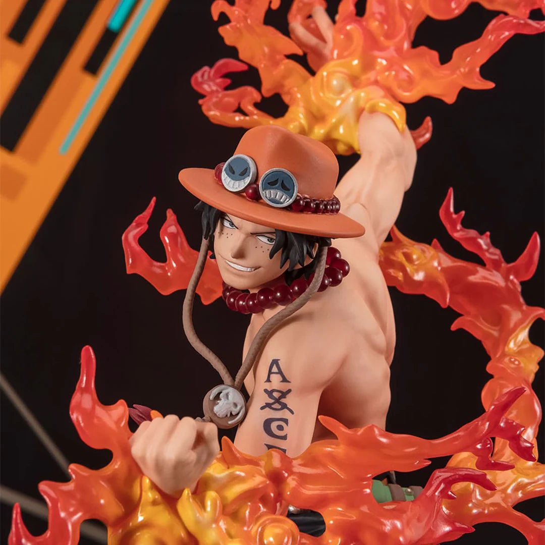 Figurine Portgas D. Ace aux Poings Ardents Figuarts Zero Rush - One Piece - 