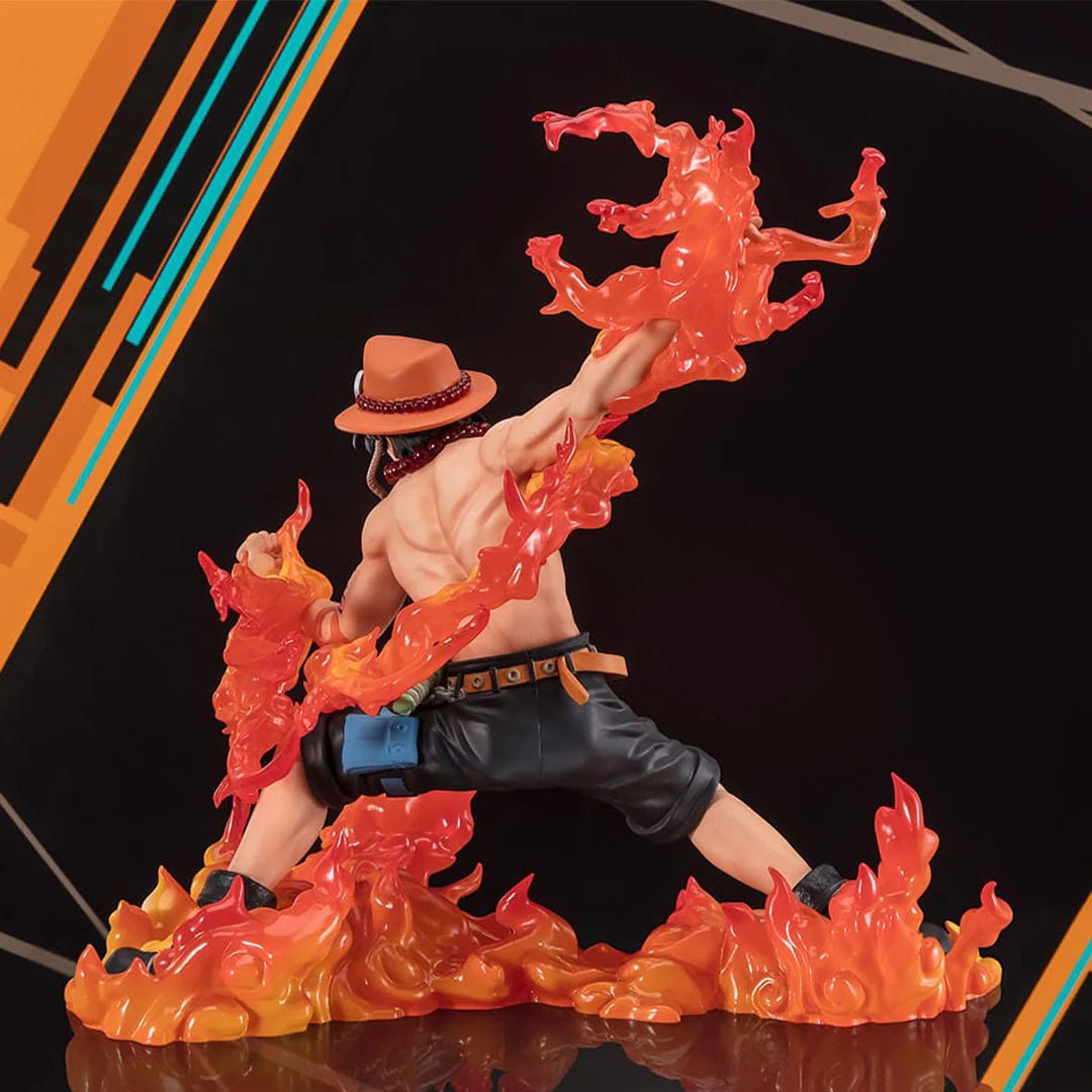 Figurine Portgas D. Ace aux Poings Ardents Figuarts Zero Rush - One Piece - 