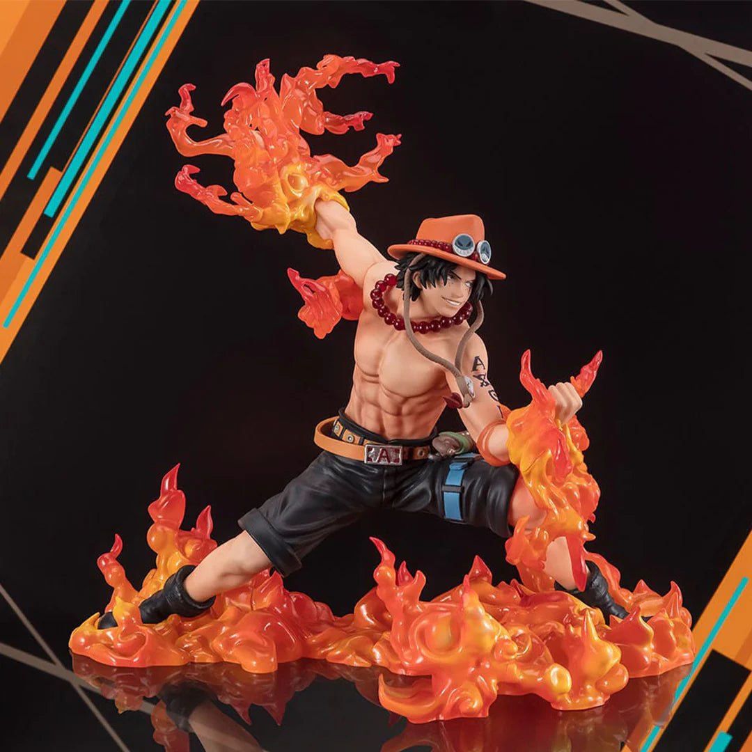 Figurine Portgas D. Ace aux Poings Ardents Figuarts Zero Rush - One Piece - 