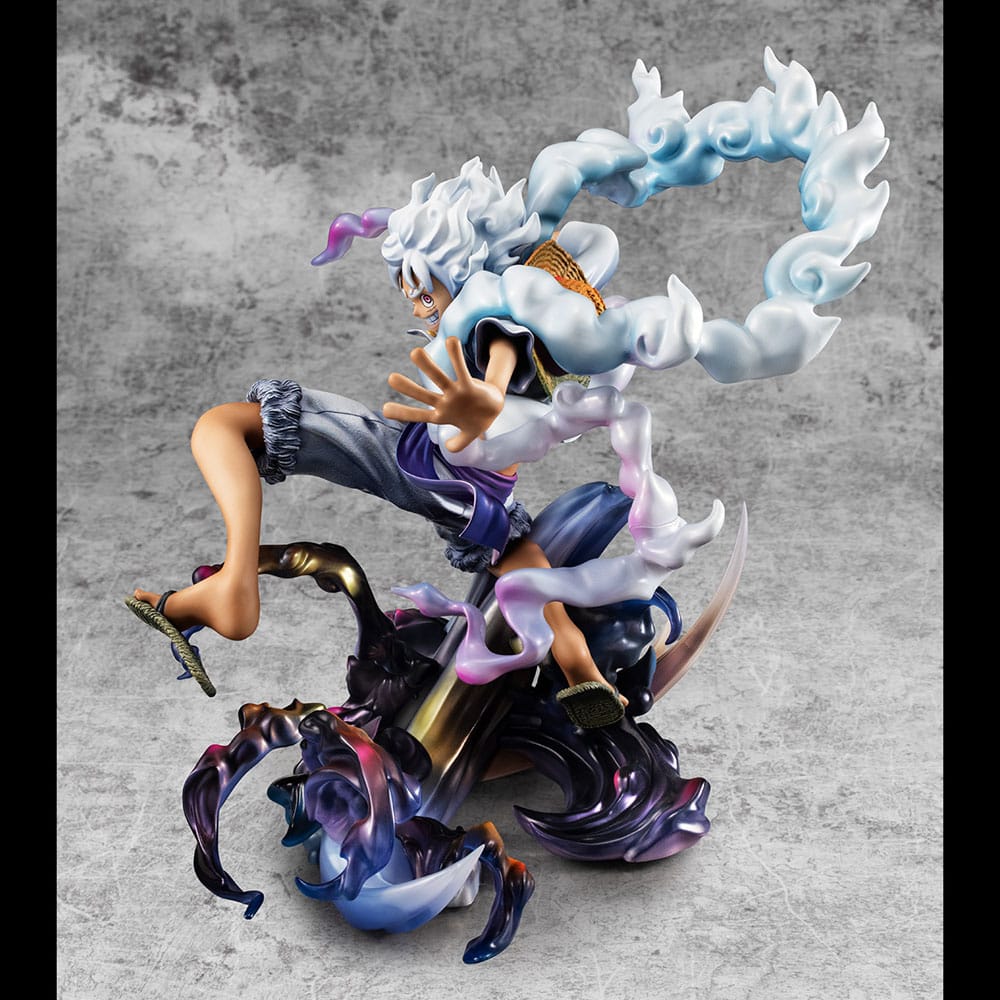 Figurine Luffy Gear 5 - Megahouse PVC - One Piece