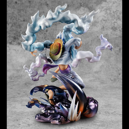 Figurine Luffy Gear 5 - Megahouse PVC - One Piece