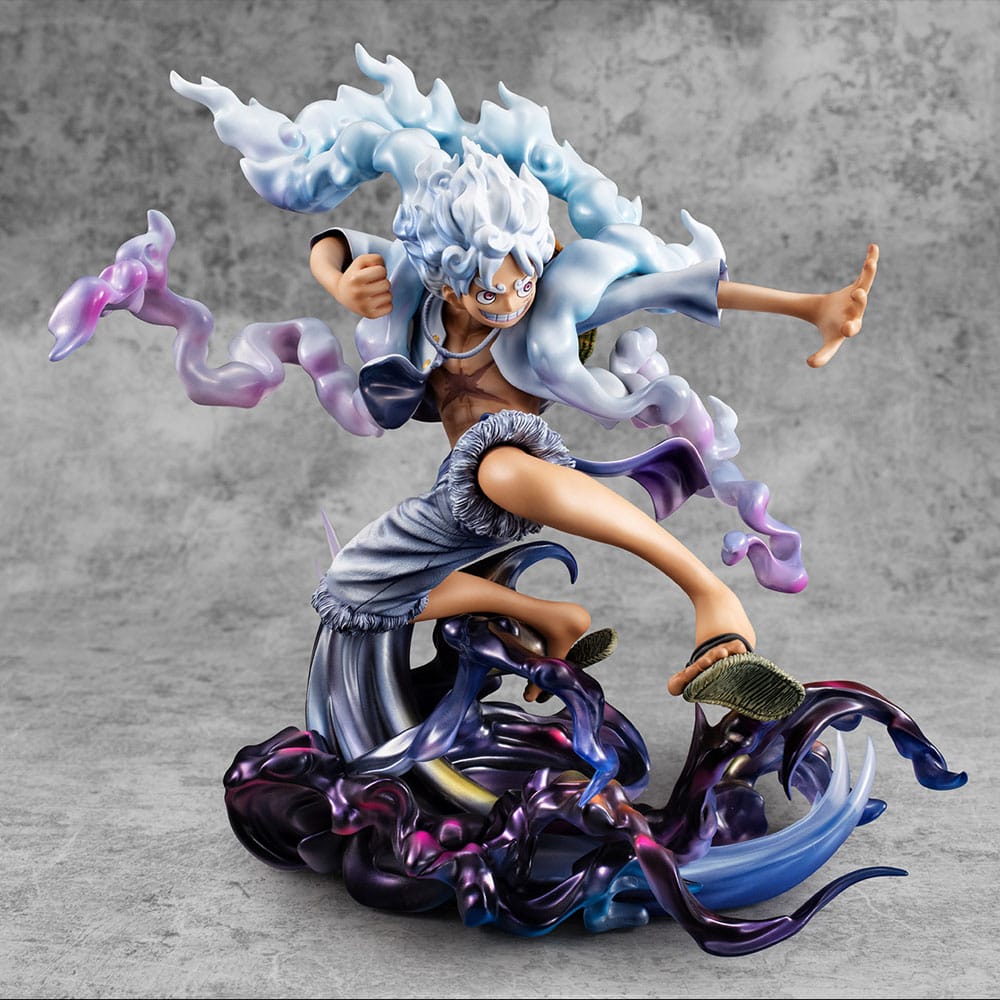 Figurine Luffy Gear 5 - Megahouse PVC - One Piece